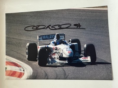 Jan Magnussen  - Formel 1 -  original  Autogramm   - Größe 17 x 12  cm