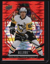 2022-23 Upper Deck Allure #84 Sidney Crosby Red Rainbow