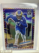 2023 Panini Optic PUKA NACUA Football Emoji Prizm Rated Rookie RC CLEAN