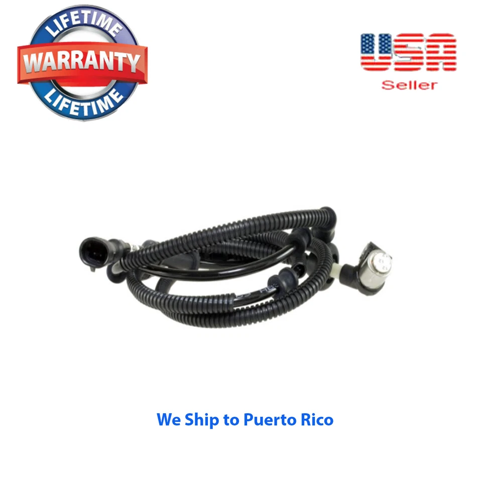 2 nuevos sensores de velocidad ABS trasero izquierdo y derecho para Jeep Wrangler 1997-2006 TJ Foto 2 de 4