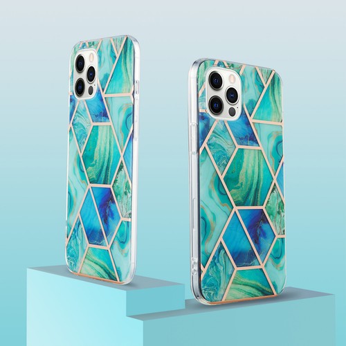 Funda blanda a prueba de golpes TPU mármol para iPhone 16 15 14 13 12 11 Pro Max 8 XR - Imagen 7 de 41