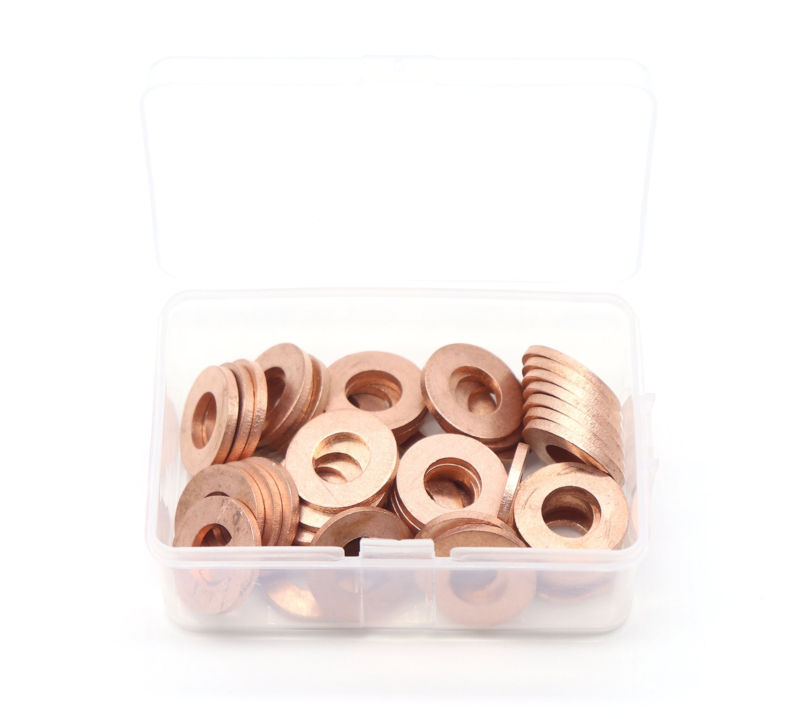 50-Pack M10 X 20 X 2Mm Metric Flat Copper Sealing Washers