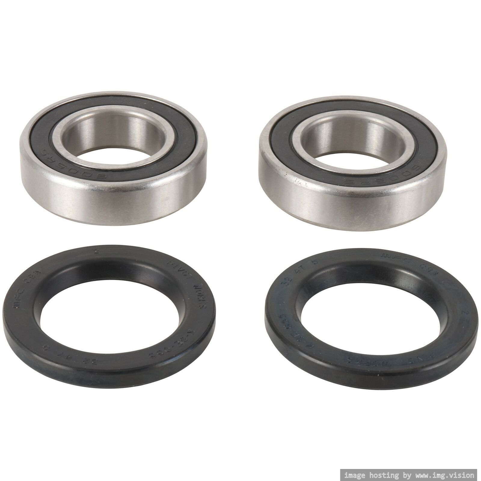 Pivot Works Front Wheel Bearings 19992008 Kawasaki NINJA ZX6R NEW eBay