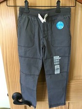 NWT Carter's Boys Pull-On Play Proof Pants Gray Toddler Reinforced Knee
