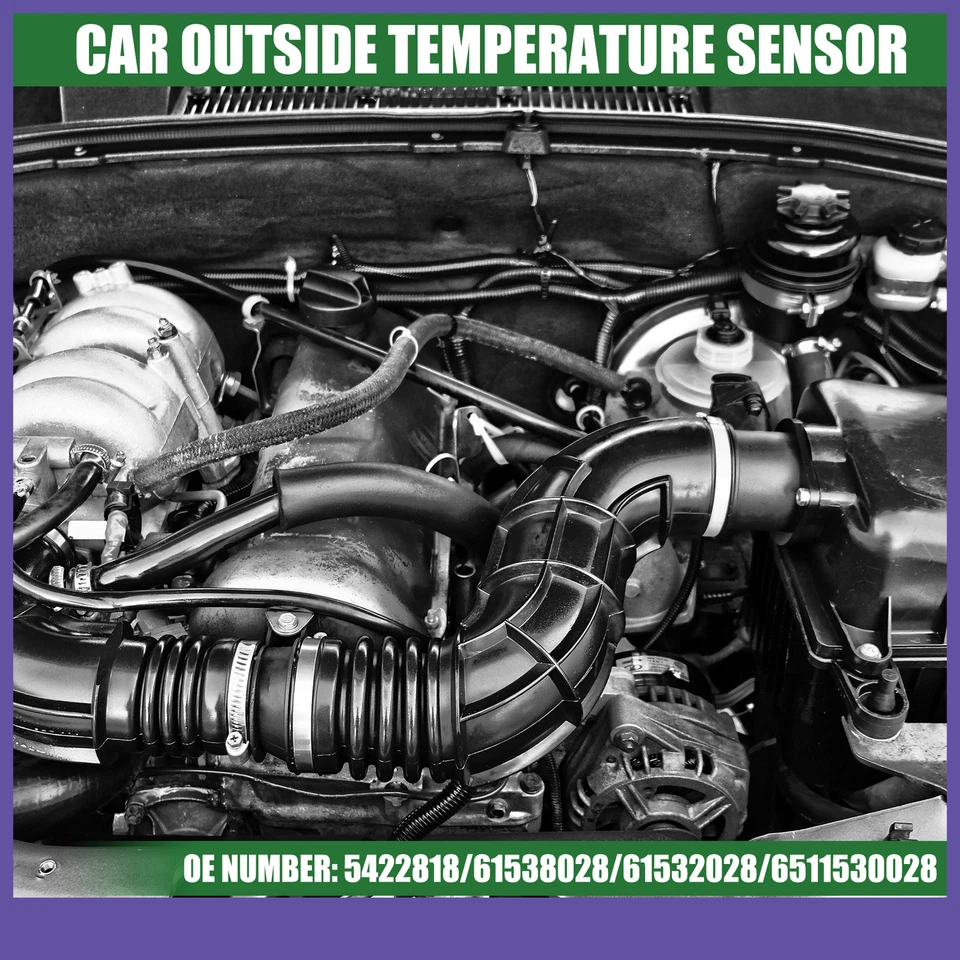 Sensor de temperatura de carga de aire único personalizado para Mercedes-Benz C220 2,2 L 1996 Foto 2 de 4