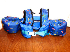 Chriffer Kids Swim Vest Life Jacket for 22-66 Pounds Normal, B-Big Dinosaur