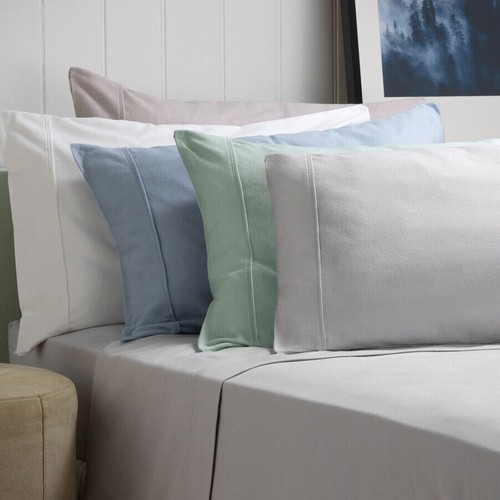 Bianca SUPER KING Flannelette Sheet Set. Super Soft Twill Weave 170gsm 50cm Drop