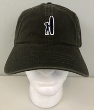 NEW Johnnie-O Hat Surf Logo Adjustable Cap Dark Green Baseball Hat