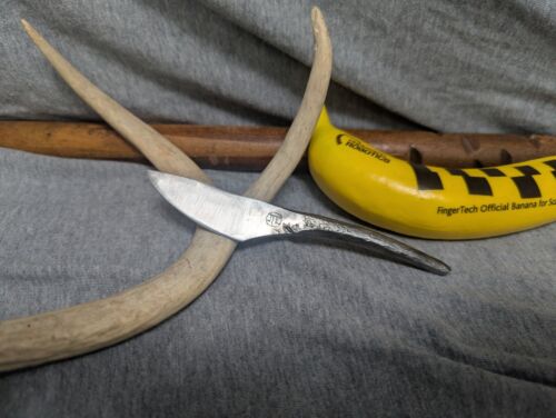 Hand Forged Kunai Knife Spring Steel Integral Handle Homemade