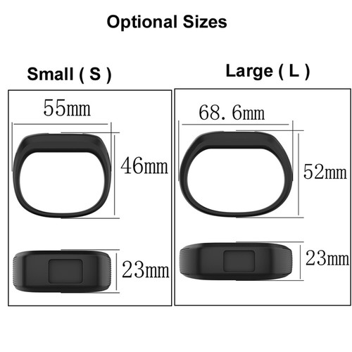 Correa de correa de reloj de silicona de reemplazo para Garmin VivoFit Jr / Jr 2 niños fitness - Imagen 2 de 26