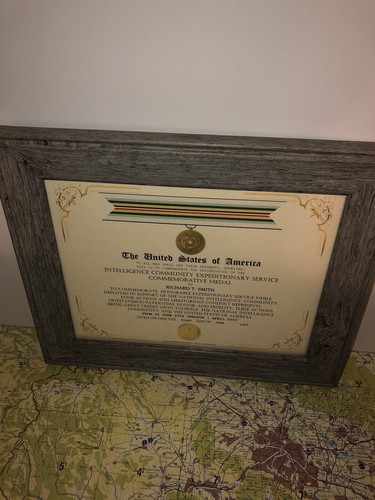 COMUNIDAD DE INTELIGENCIA - CERTIFICADO CONMEMORATIVO SERVICIO EXPEDICIONARIO TIPO 1 - Imagen 8 de 13