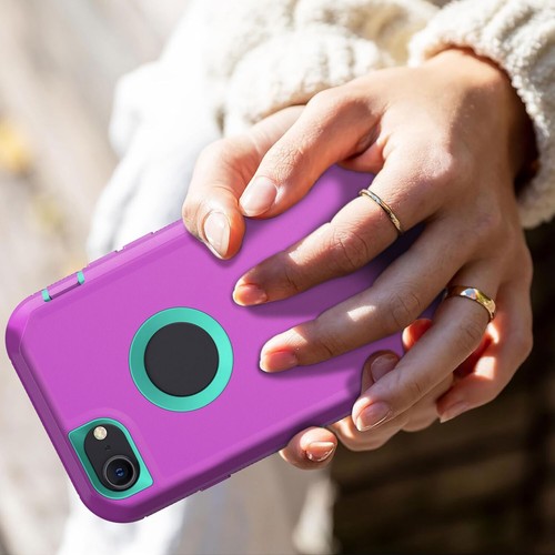 For iPhone 7/7 Plus Shockproof Hybrid Case Protective Cover / Screen Protector - Picture 47 of 54