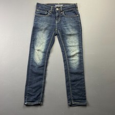 Levi Strauss Signature Girl's Jeans 10 Skinny Dark Wash Stretch Denim Casual