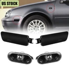 2x Fender + 2x Bumper Lamp Side Marker Light For VW Jetta MK4 Golf 1999-2005 US