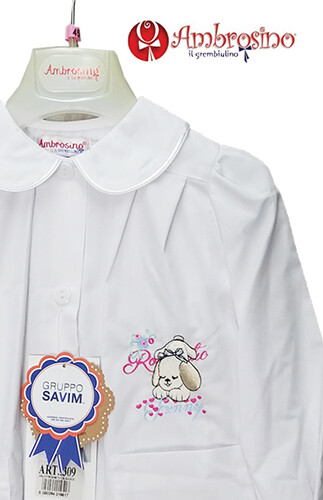 Mädchen Schulschürze weiß AMBROSINO SAVIM - LOL - Frozen - Minnie etc... - Bild 38 von 116