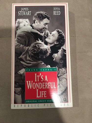 Its a Wonderful Life VHS Movie 1993 Vintage - 第 1/2 張圖片