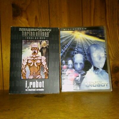 Lot 2 I Robot DVD Widescreen Will Smith Sci-Fi Isaac Asimov ...
