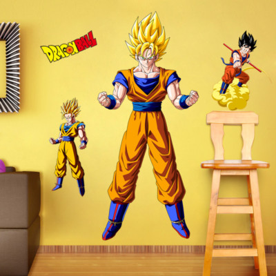Dragonball Z Anime Manga Wandtattoo Wandaufkleber Wandsticker Wall sticker PVC