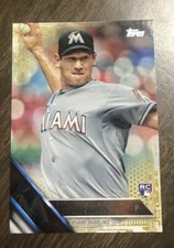 2016 Topps Brian Ellington RC Gold Parallel /2016