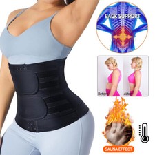Faja Para La Dolor Extra ble De Espalda Lumbar Refuerzo Con Almohadilla Soporte