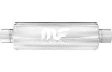 Magnaflow Muffler Center 7" Round Straight-Through 30" Overall 4" In Out 12772