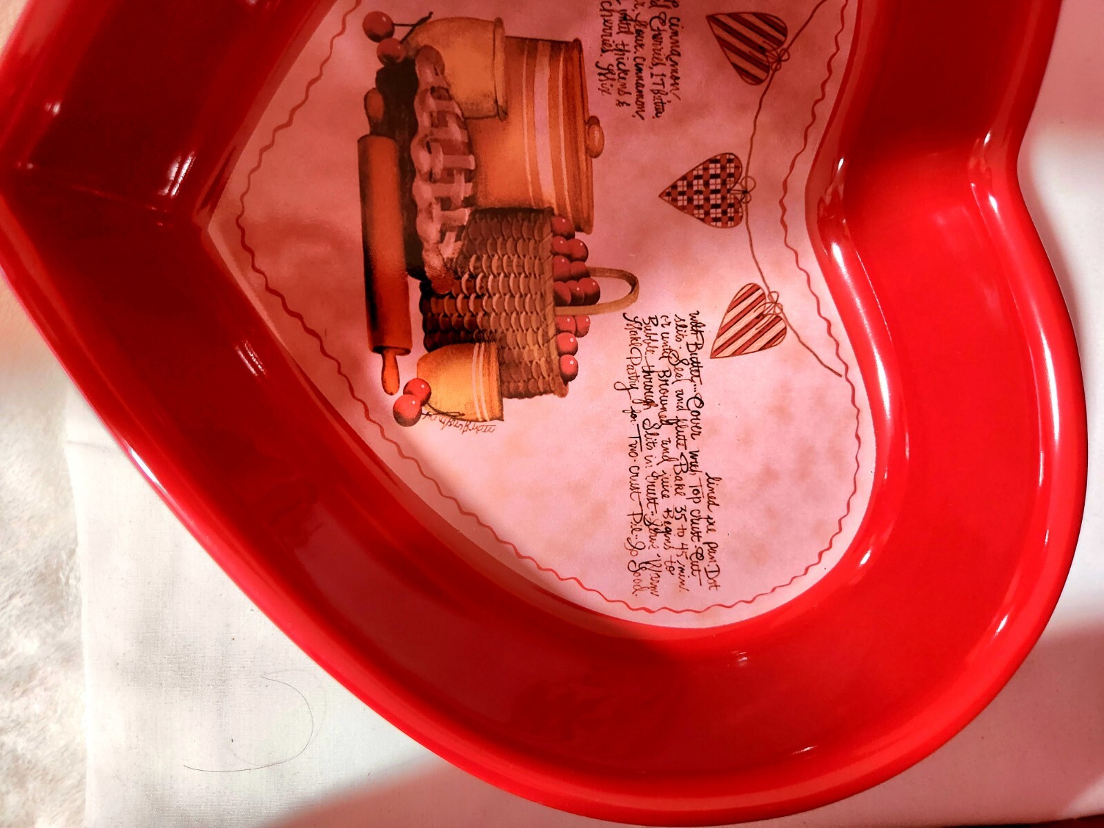 Pie Crust Heart Shaped Pie Dish Mary Beth Baxter Heart Shaped Pie