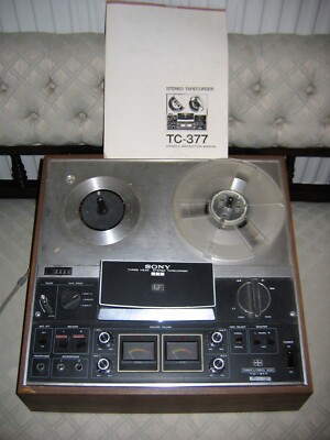 SONY ウォーキートーキー トランシーバー Sony TC-377 Open Reel Tape Recorder | eBay