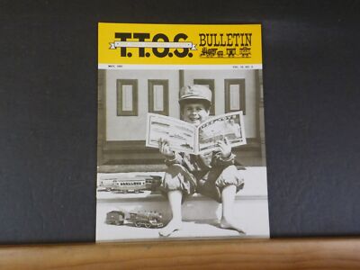 TTOS Bulletin Vol 16 #5 1981 May Toy Train Operating Society