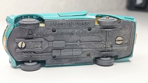 Ferrari 250 GT Berlinetta Lusso 1/43 Politoys remake from USSR. - Picture 7 of 7