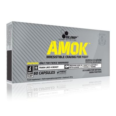 Amok Olimp (60 Kapseln; 14,83 EUR/100g) + Hammergutschein 