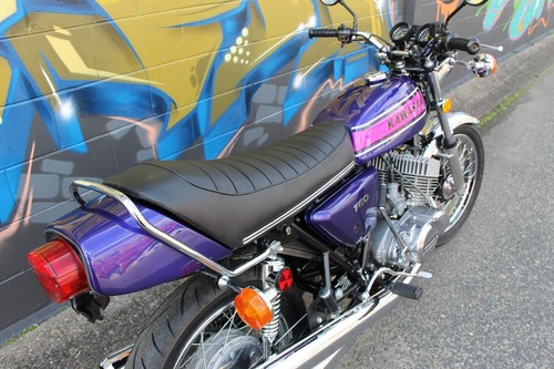 KAWASAKI H2 750,1974,RESTORED,SUPER CLEAN BIKE,GT750 Z1 900 CB750 - Picture 5 of 20