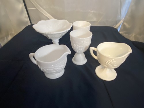 Bellissimo lotto di 5 bicchieri da latte - Foto 1 di 8