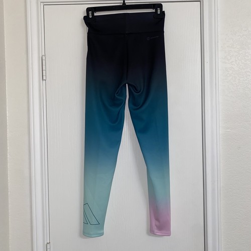 Adidas Aeroready Gradient Leggings (Girls L 14 ) - Picture 4 of 6