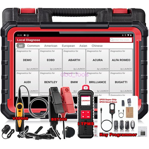 LAUNCH X431 Pro Elite V+ PRO5 OBD2 Car Diagnostic Scanner Key Programming Tool - Picture 43 of 43