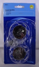 Plumb Pak Acrylic Faucet Handles Universal Fit Canopy Style PP805-2 TF