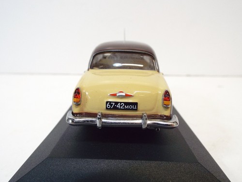 IXO CLC032 VOLGA GAZ M21 1959 CREAM/BROWN 1:43 NEW BOXED (L322) - Picture 5 of 6