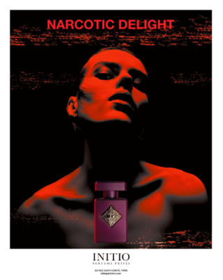 PUB ADVERTISING PARFUMS PRIVÉ INITIO PARIS NARCOTIC DELIGHT FASHION MODE 1 PAGE