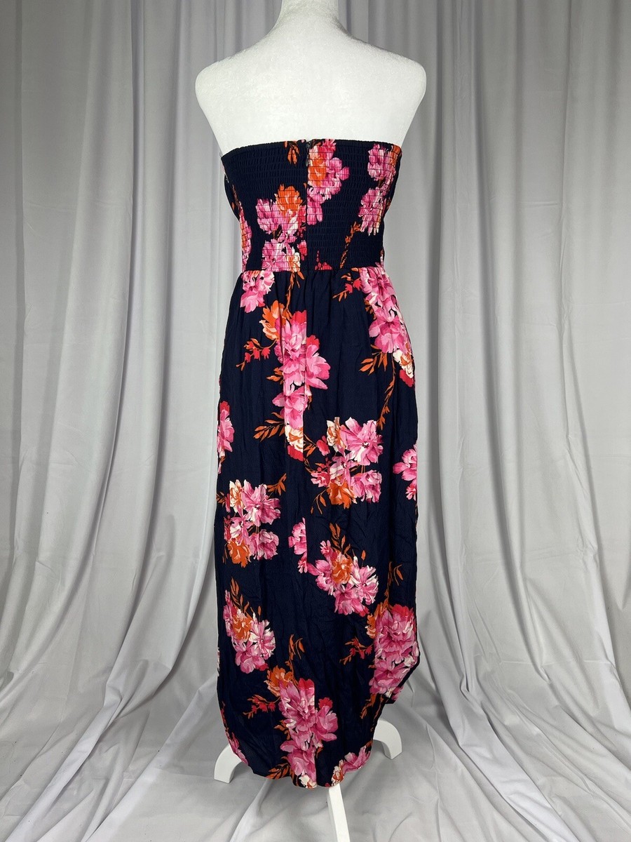 knee length dresses for ladies CHARLES HENRY Floral Off The Shoulder Long Sleeve Midi Dress Atlantis Roses  XS