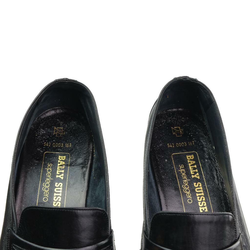 BALLY SUISSE Superleggero Loafers Dress Shoes Tassel Sz. 8.5 EE