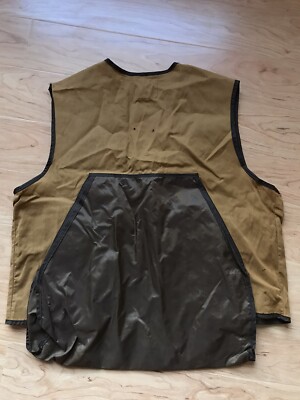 Vintage Ideal Duck Canvas Hunting Vest Mens Large | eBay
