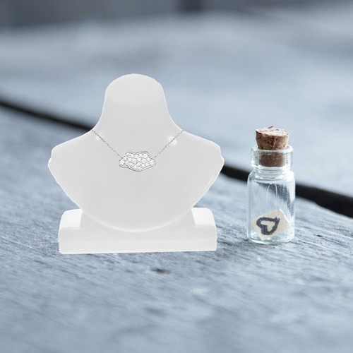 20 Pcs Mini Necklace Holder Trinket Shelf Model Doll House Miniature - Afbeelding 8 van 12