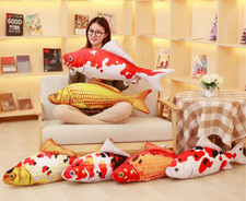 Soft Lucky Fish Carp Koi Plush Toy Doll Carp Toy Stuffed Throw Pillow Cushion