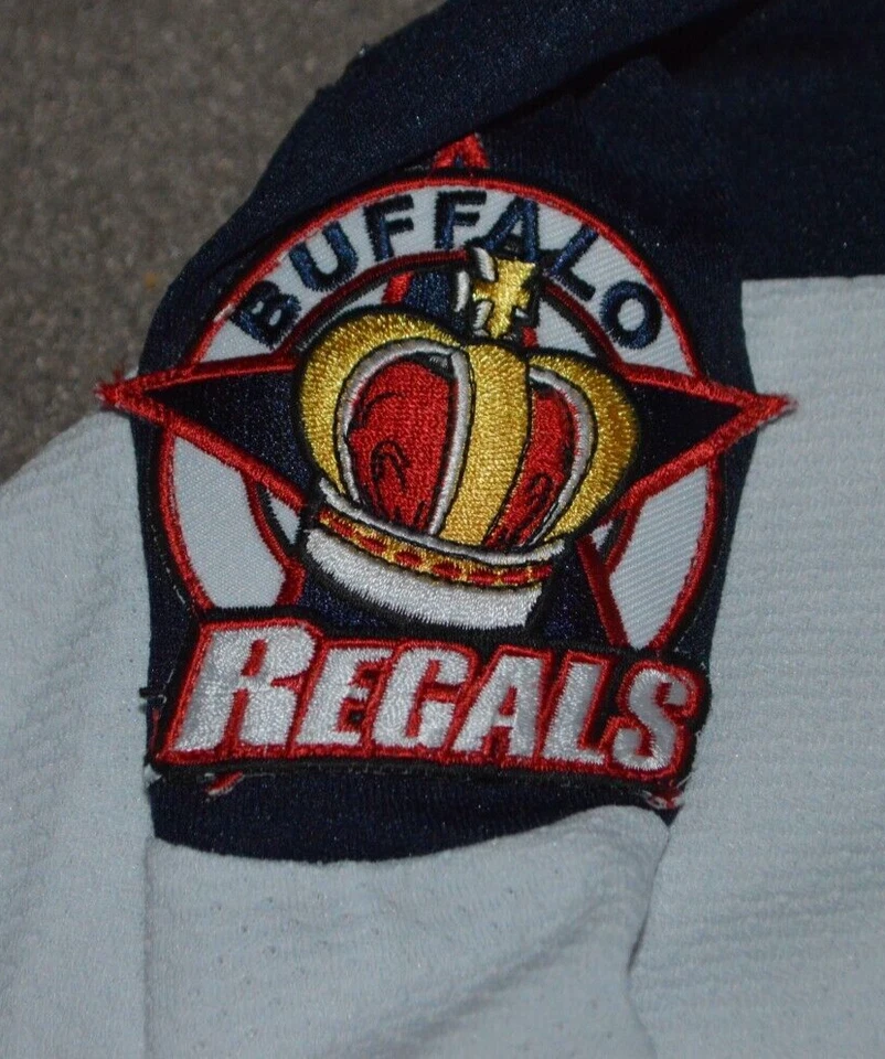 Buffalo Regals Game Worn Hockey Jersey XL New York Sabres #4 NOBR - Image 2 of 4