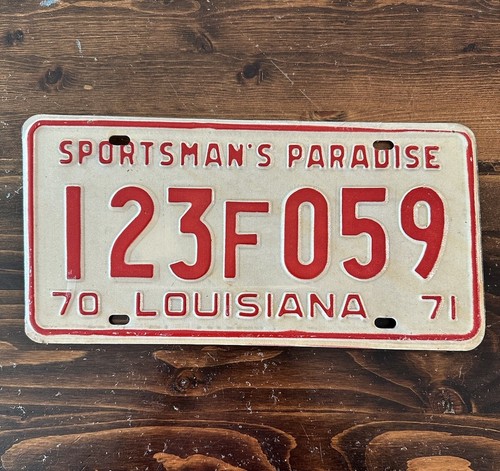 1970 LOUISIANA 1971 Targa Sportiva Paradise 123F059