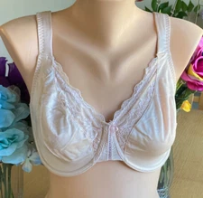 CURVATION 38DD Beige Full Coverage Satin Underwire Soft Cup Bra #5304457