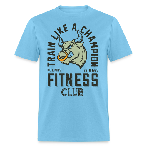 Train like a Champion Shirt Motivational Gym Fitness T-Shirt Gr. S-6XL - Bild 19 von 60