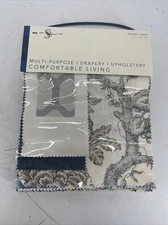 RARE Stout SB Fabric Comfortable Living Denim/Navy #1446 Sample Book