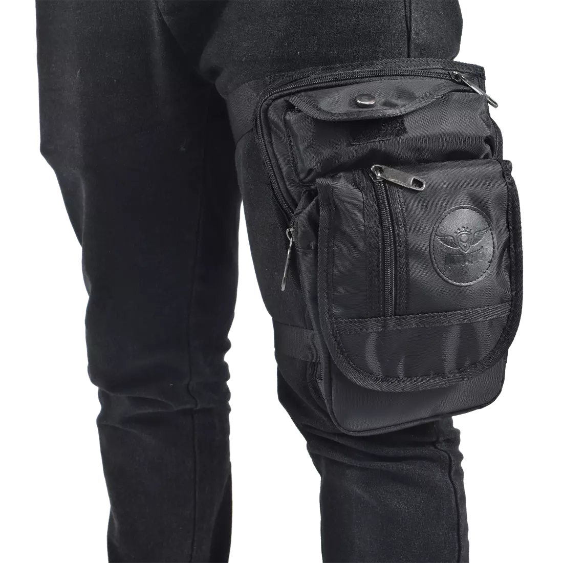 Biker thigh bag sale