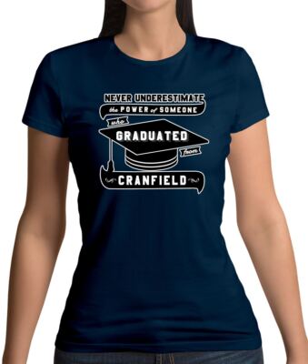 Cranfield Graduate - Damen T-Shirt - Absolvent Uni University Airport