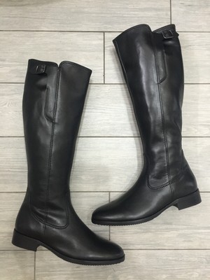 black riding style boots uk